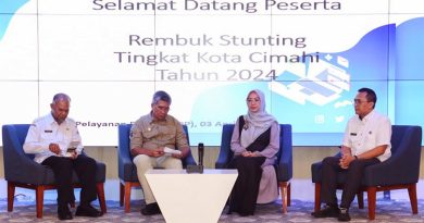 Kegiatan Rembuk Stunting Tingkat Kota Cimahi Tahun 2024 yang diselenggarakan di Ballroom Mall Pelayanan Publik Kota Cimahi, Rabu (03/04) - (Sumber: Bidang IKPS Diskominfo Kota Cimahi)