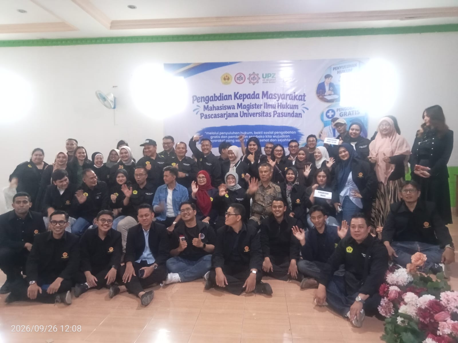 Mahasiswa Magister Ilmu Hukum UNPAS Gelar Pengabdian Kepada masyarakat di Desa Tenjolaya