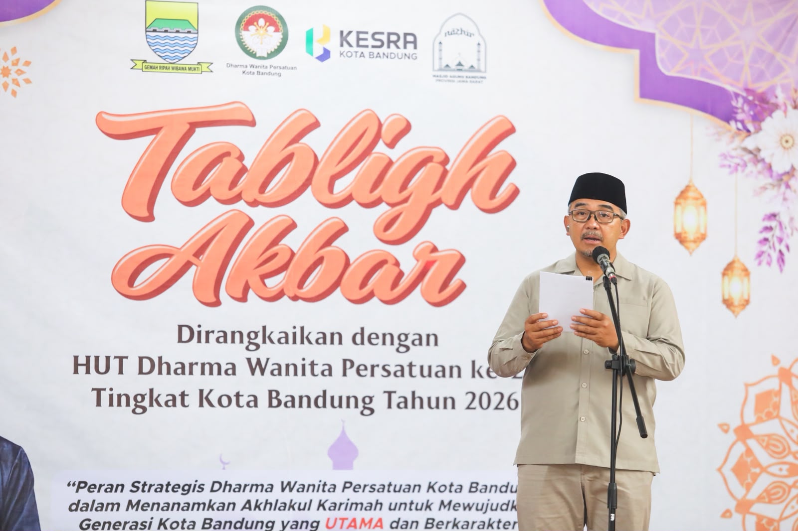 Wali Kota Ajak DWP Bandung Perkuat Peran Keluarga